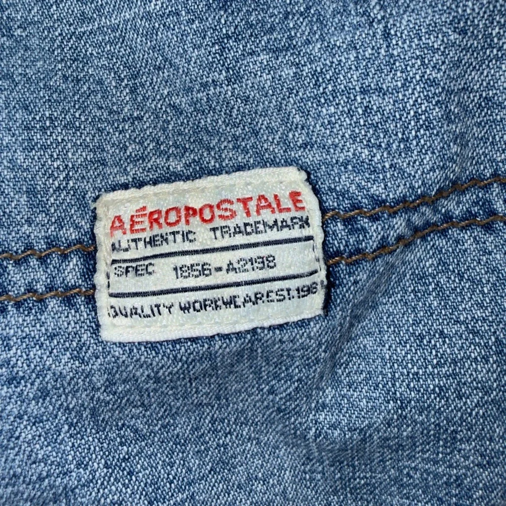 Aeropostale‎ Mens Carpenter Shorts Light Wash Blue Denim Utility Size 30 W31 L10